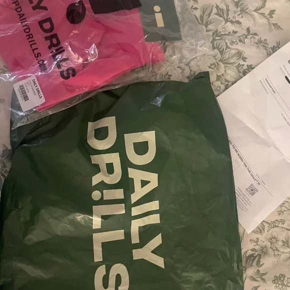 Daily Drills Hot Shot Shortie Shorts (pink biker shorts) - Picture 6 of 7